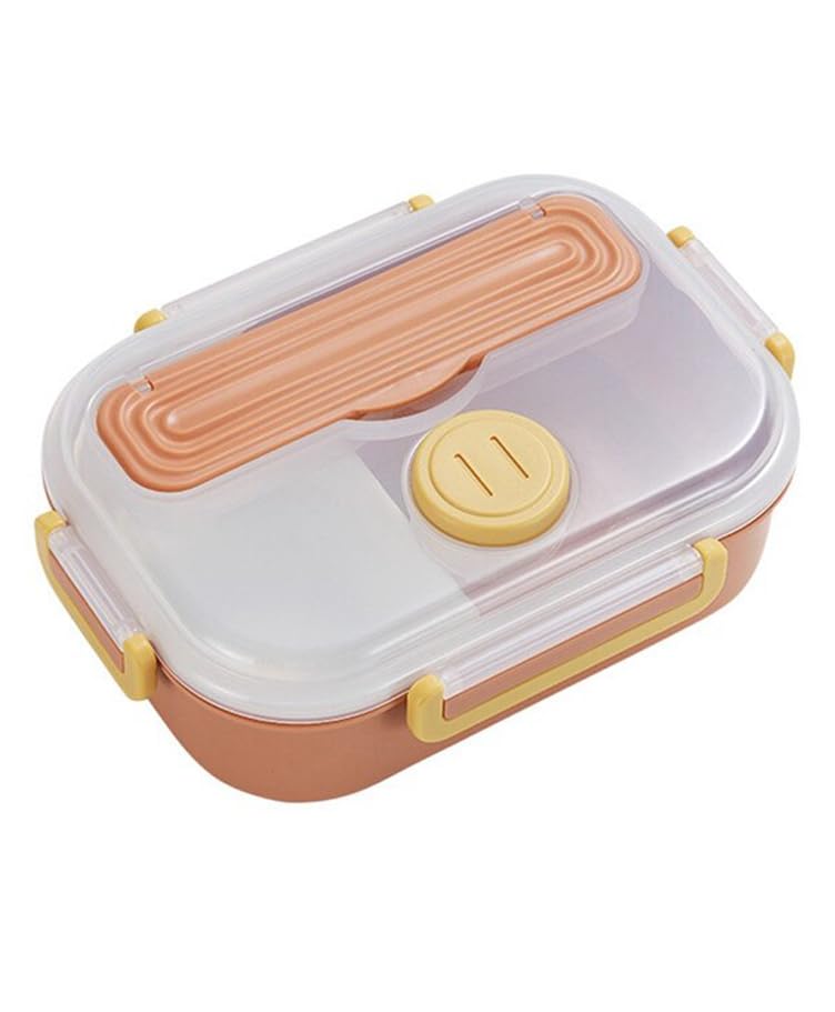 2-Compartment Tiffin Box with Cutlery