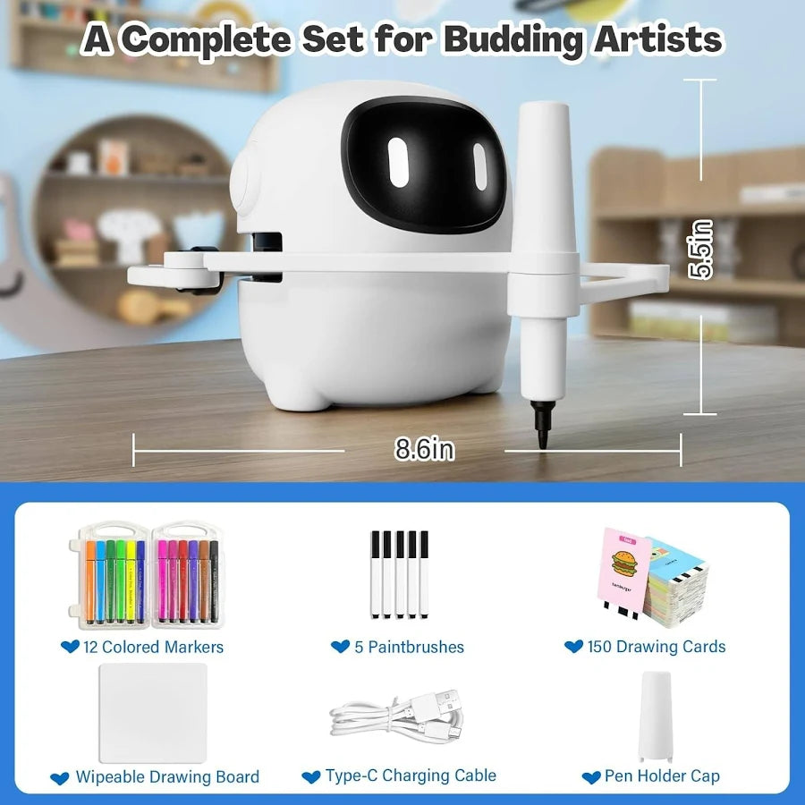 Automatic Drawing Robot with Creative Learning