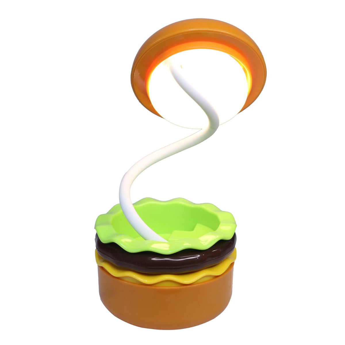 Burger Desk Lamp with Pencil Sharpener