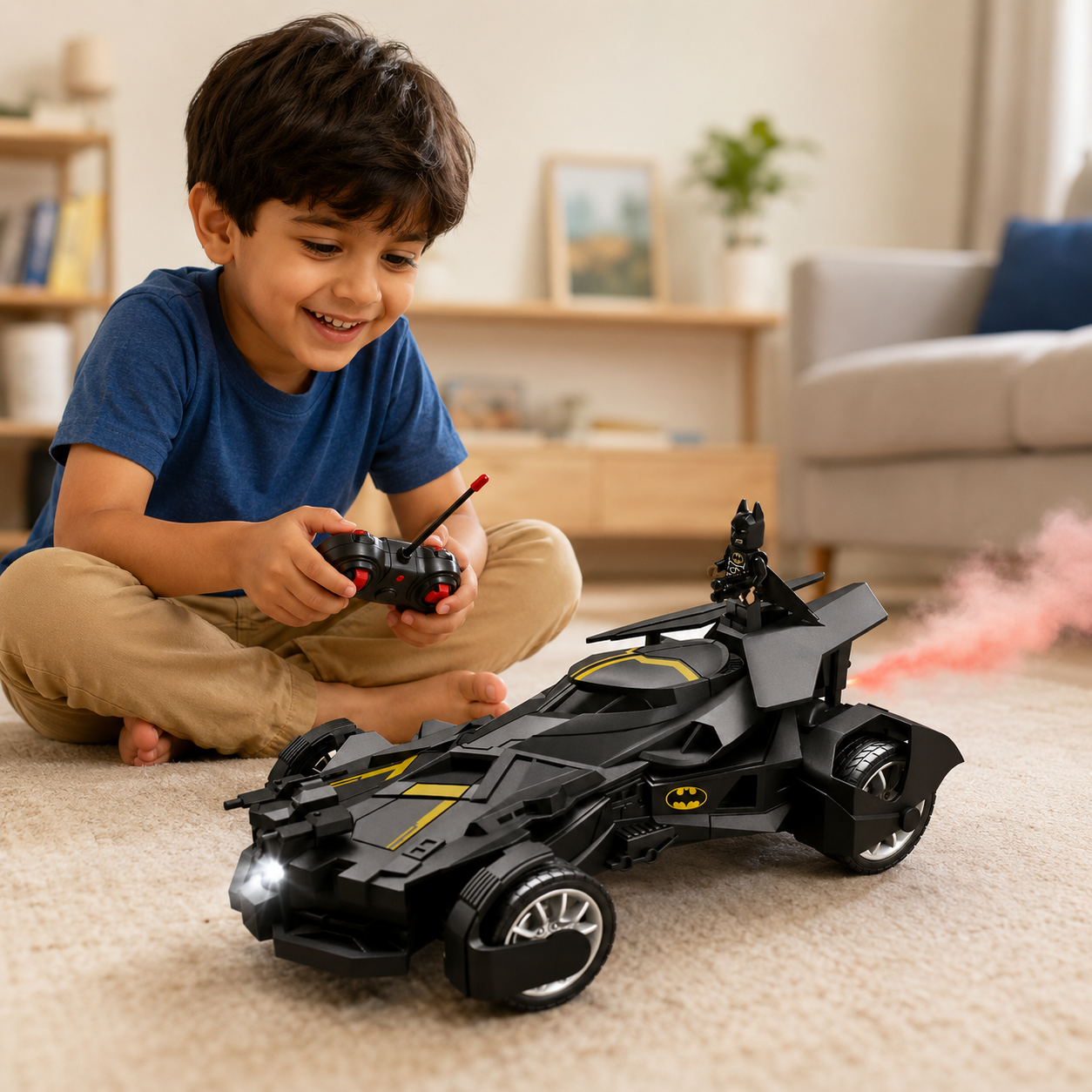 Batman RC Remote Control Car With Smoke Effect