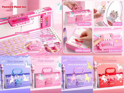 Suitcase Pencil Box with Password Lock