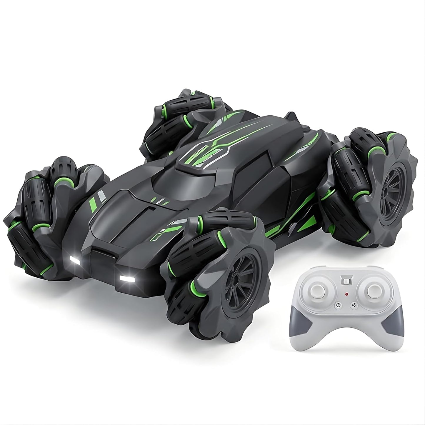 4x4 Remote Control Stunt Drift Car for Kids | High-Speed Rechargeable RC Racing Car with 360° Rotation & LED Lights | Remote Control Toy for Boys & Girls