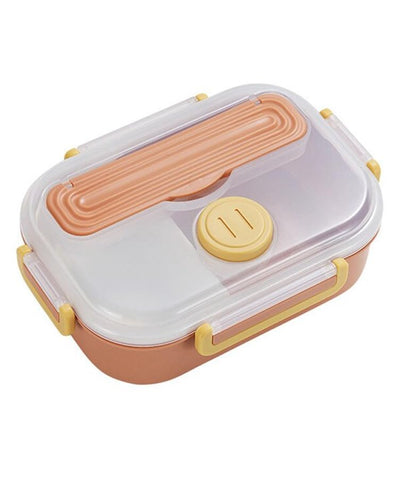 2-Compartment Tiffin Box with Cutlery