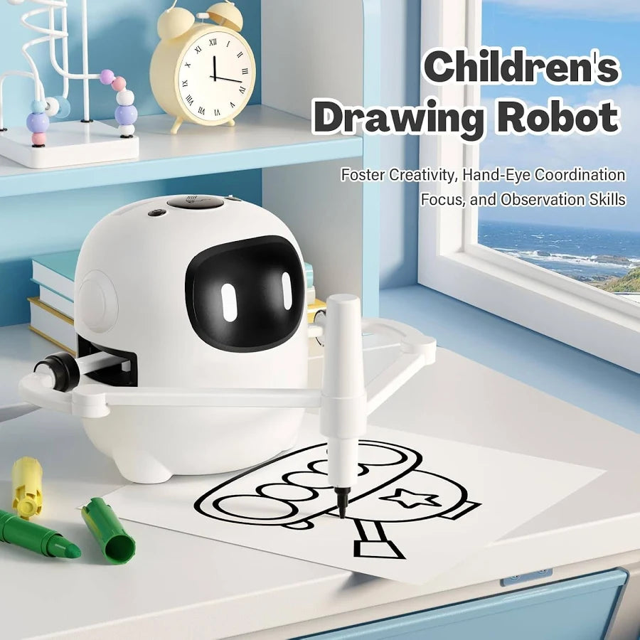 Automatic Drawing Robot with Creative Learning