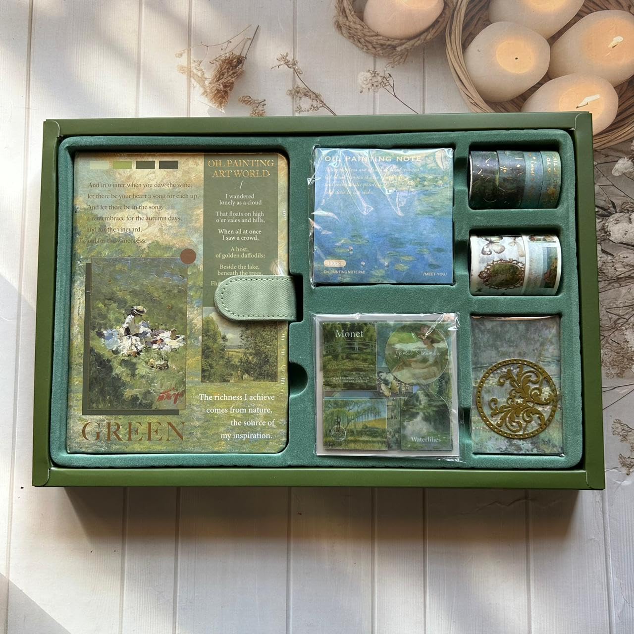 Monet Vintage Journaling Kit