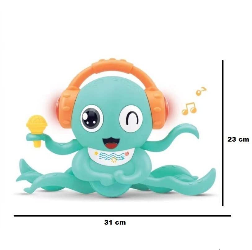 Operated Magic Dance Crawling Cartoon Octopus