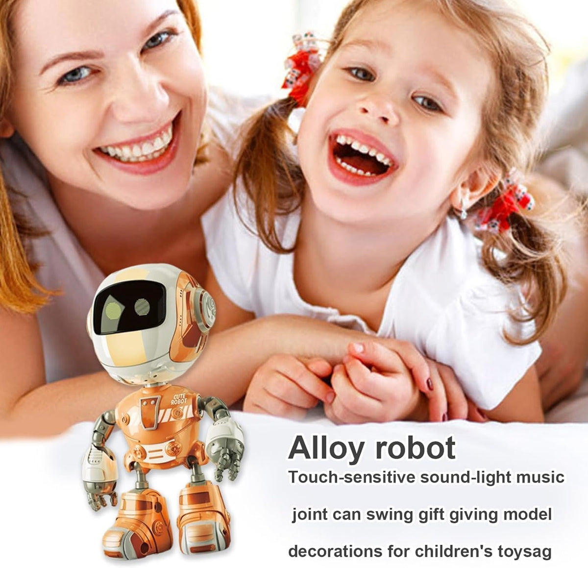Alloy Robot Figurine & Desk Ornament