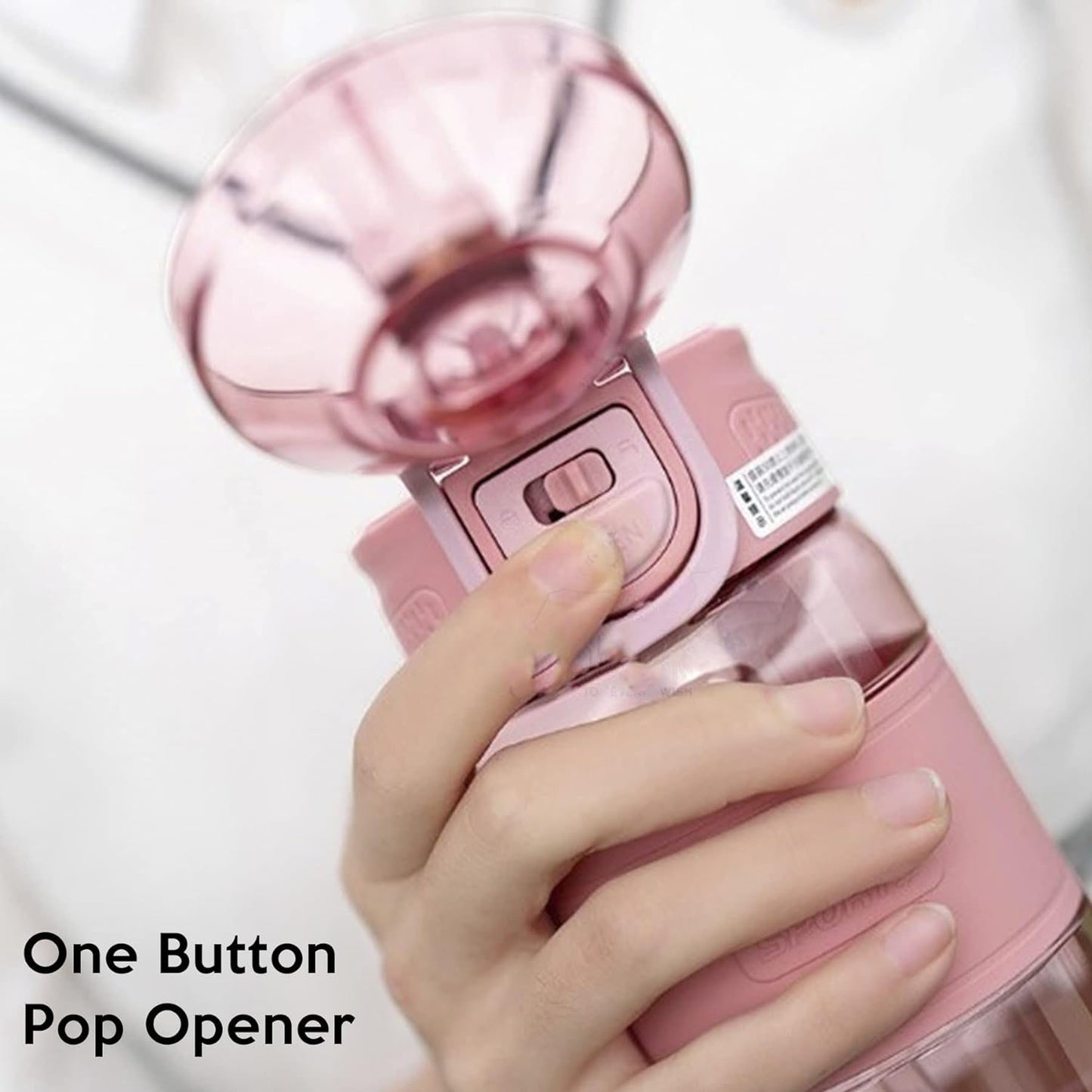 Plastic Transparent Sipper Water Bottle for Kids (690 ml)