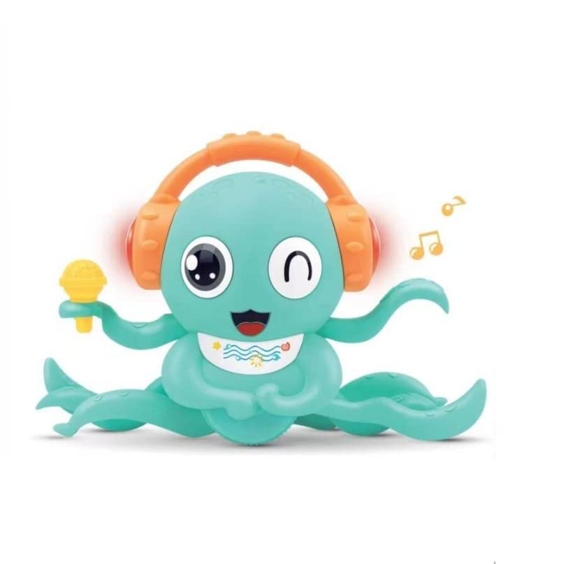 Operated Magic Dance Crawling Cartoon Octopus