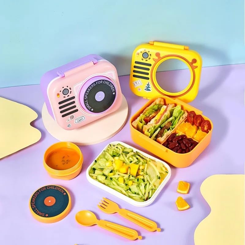 Smart Speaker Shaped Lunch Box