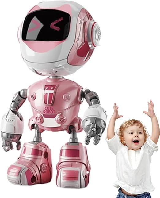 Alloy Robot Figurine for Children Office & Home Decoration