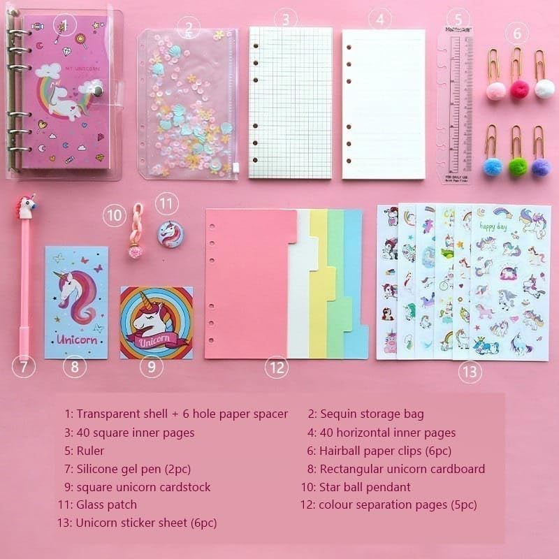 13 in 1 DIY Diary Set