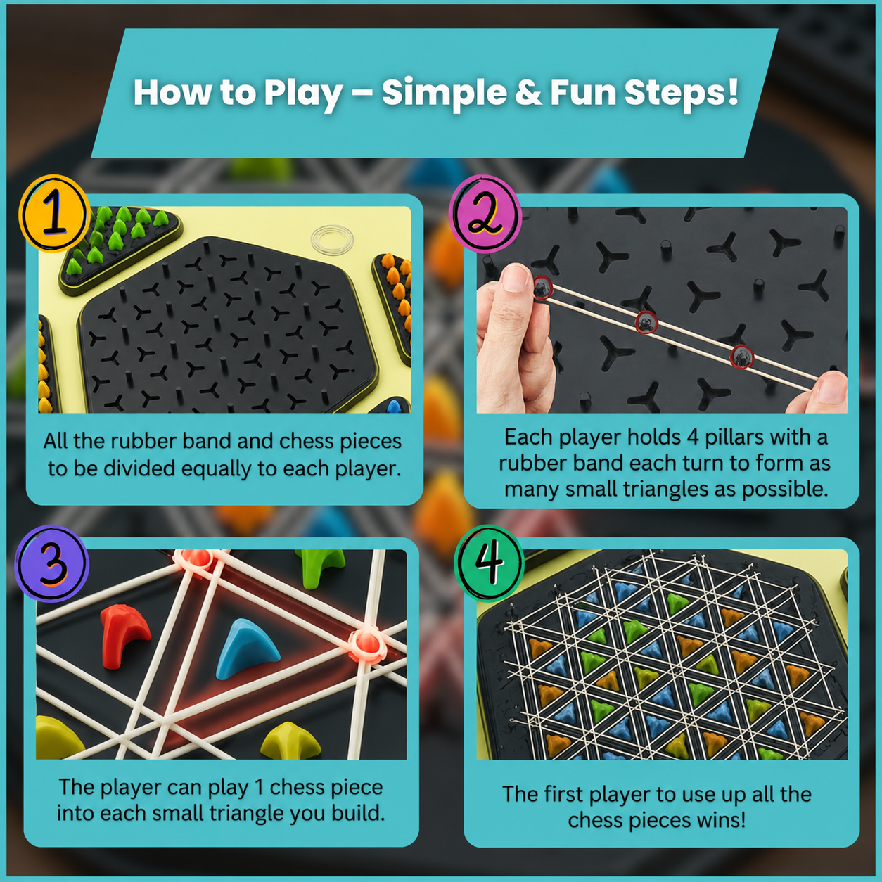 Chain Triangle Chess Game