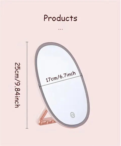 Bright Beauty Rechargeable LED Mirror