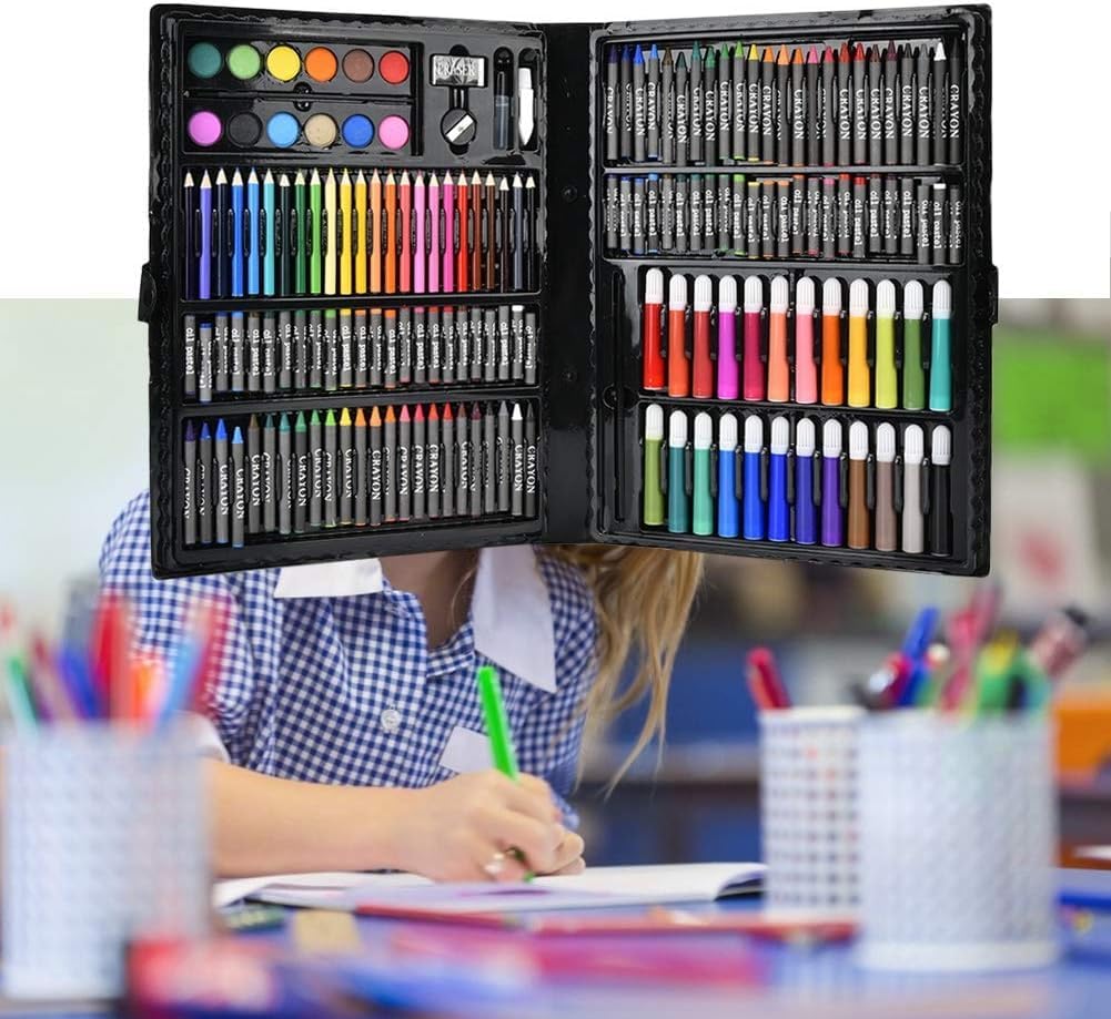 Professional Color Art Pencil Drawing-Painting Set (168 pcs color)