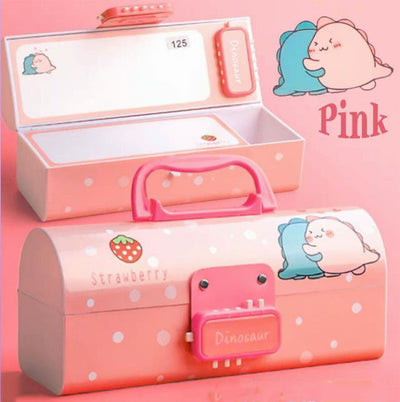 Suitcase Pencil Box with Password Lock