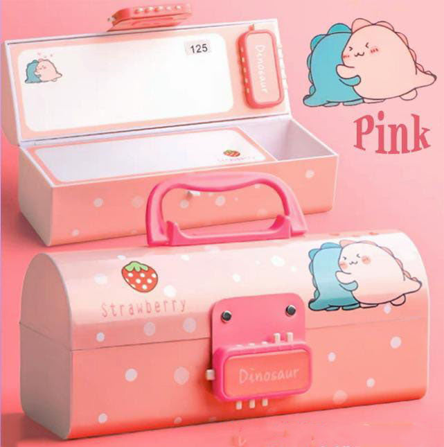 Suitcase Pencil Box with Password Lock
