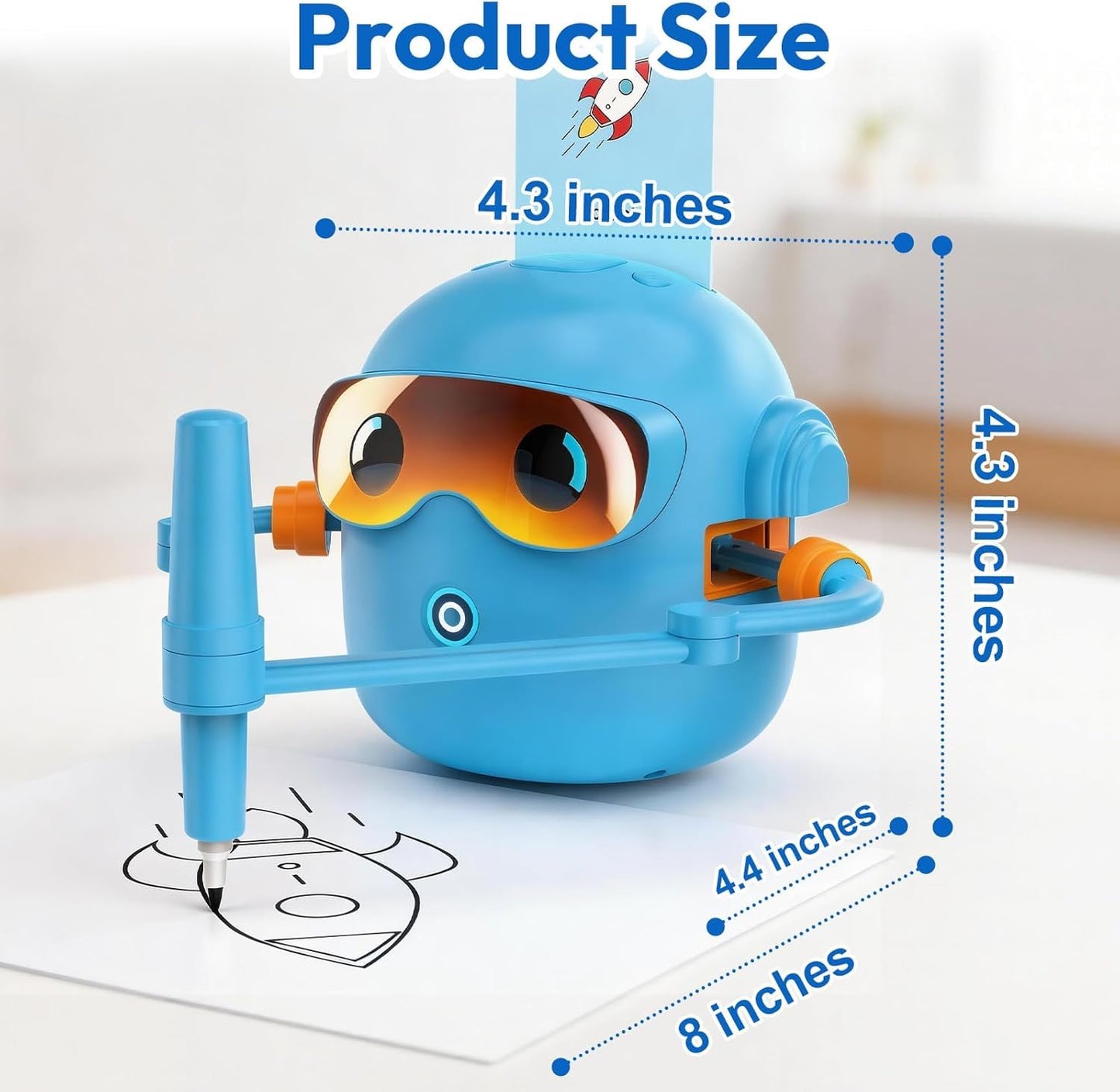Automatic Drawing Robot with Creative Learning