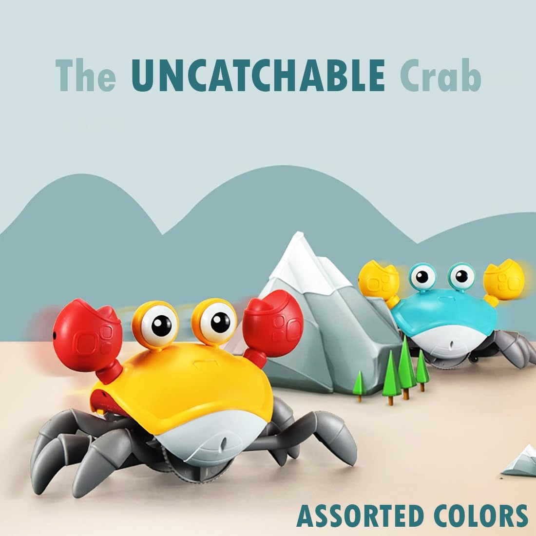 Musical Crawling Crab Toy