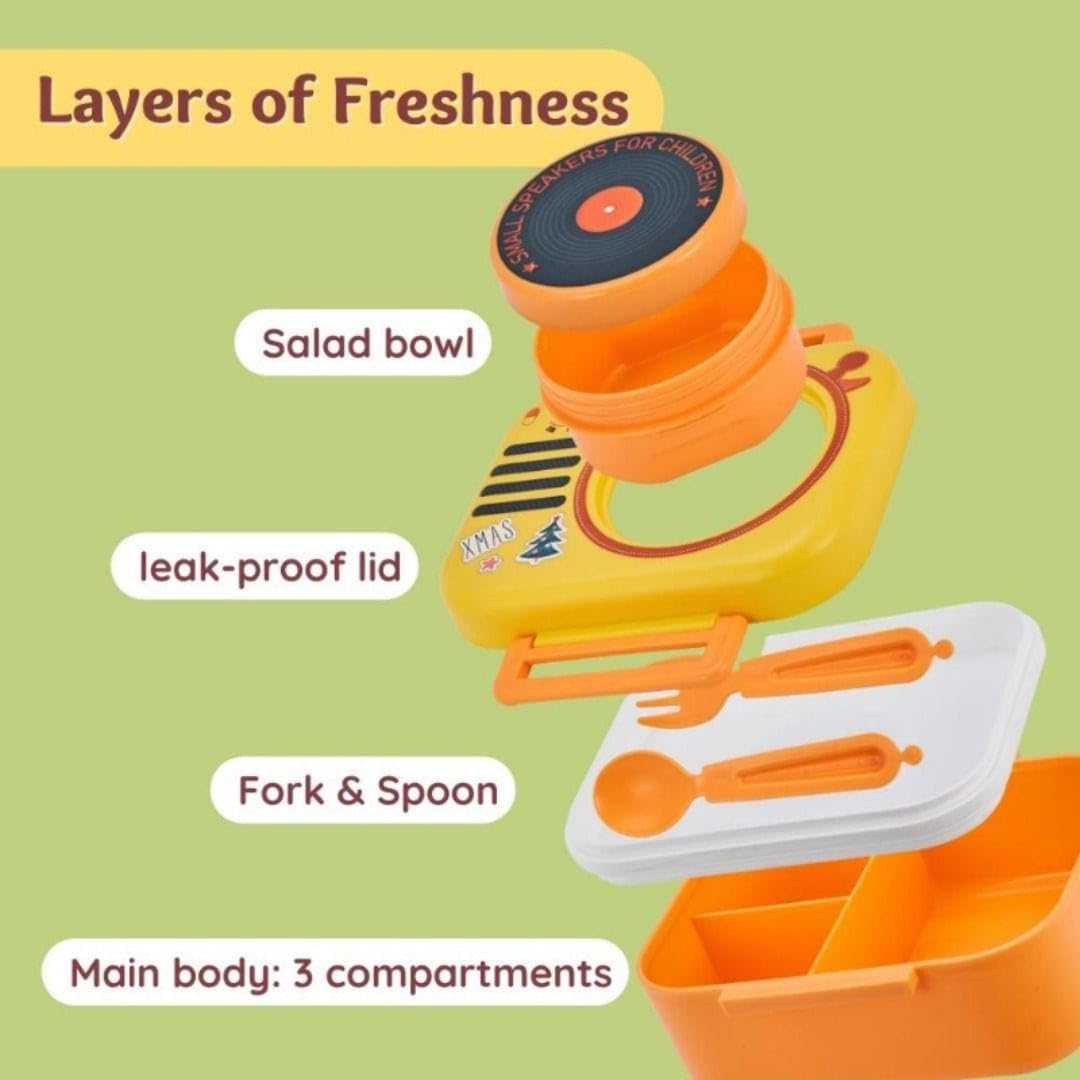 Smart Speaker Shaped Lunch Box