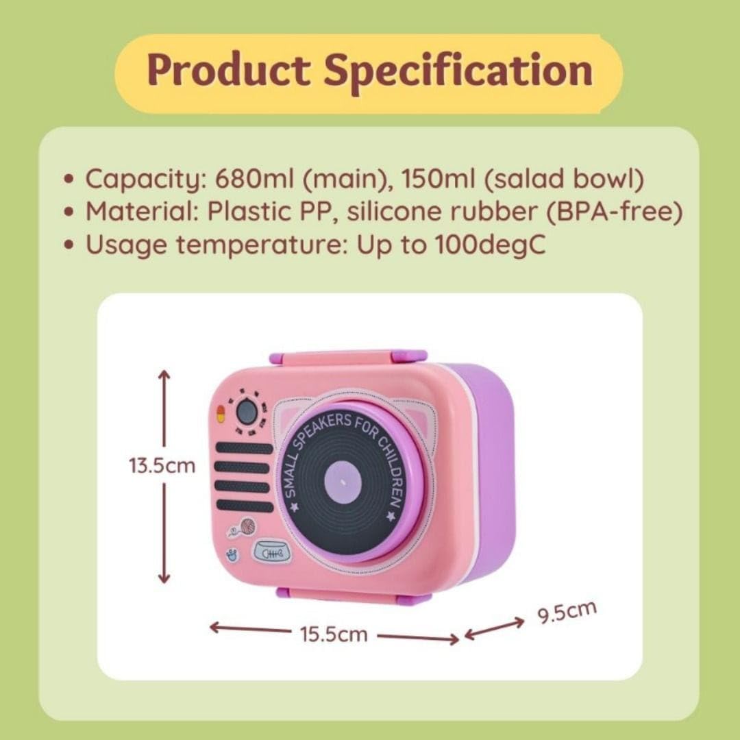 Smart Speaker Shaped Lunch Box