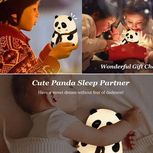CuddleGlow Panda Night Light – Your Bedtime Buddy! 🐼