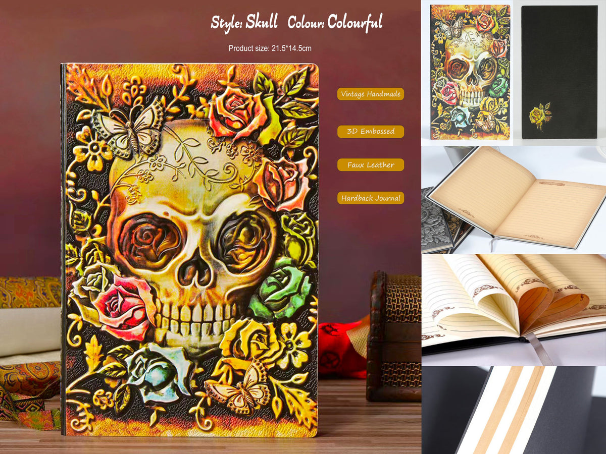 3D Phoenix Embossed Journal Notebook