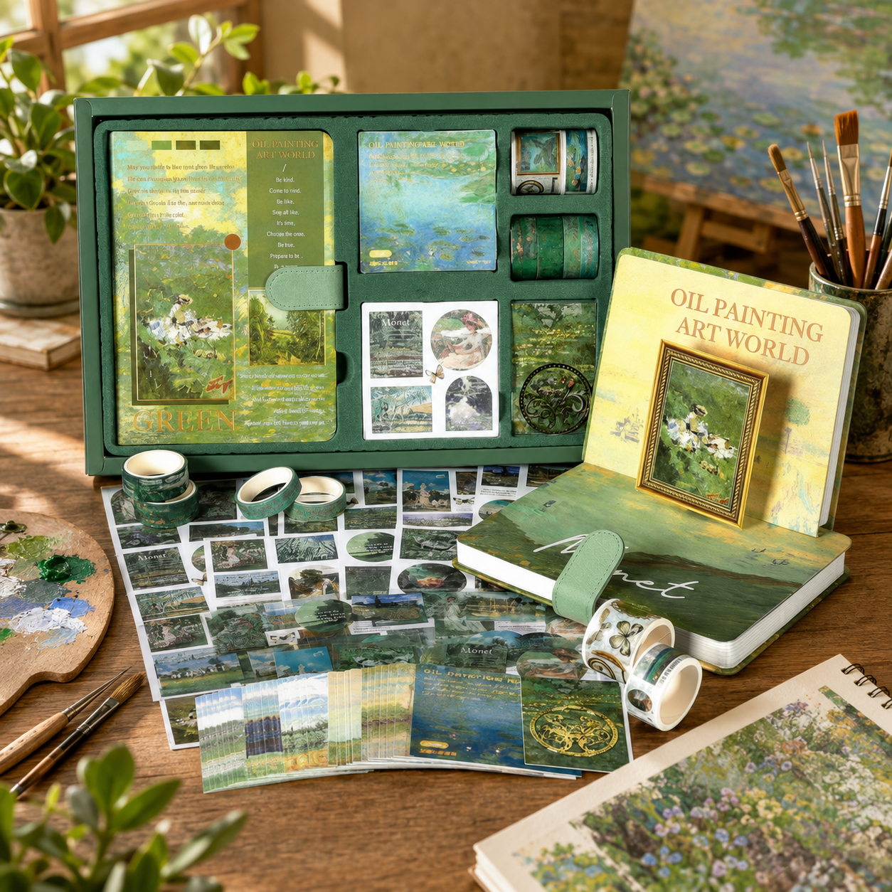 Monet Vintage Journaling Kit