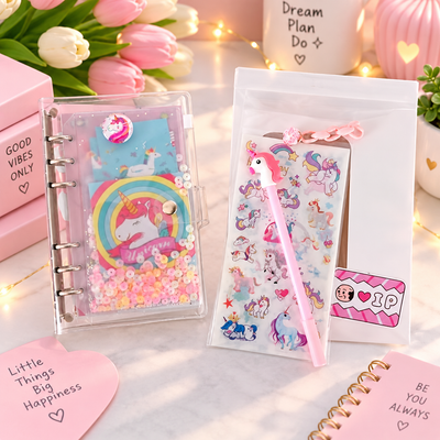 13-in-1 Unicorn DIY Diary Set