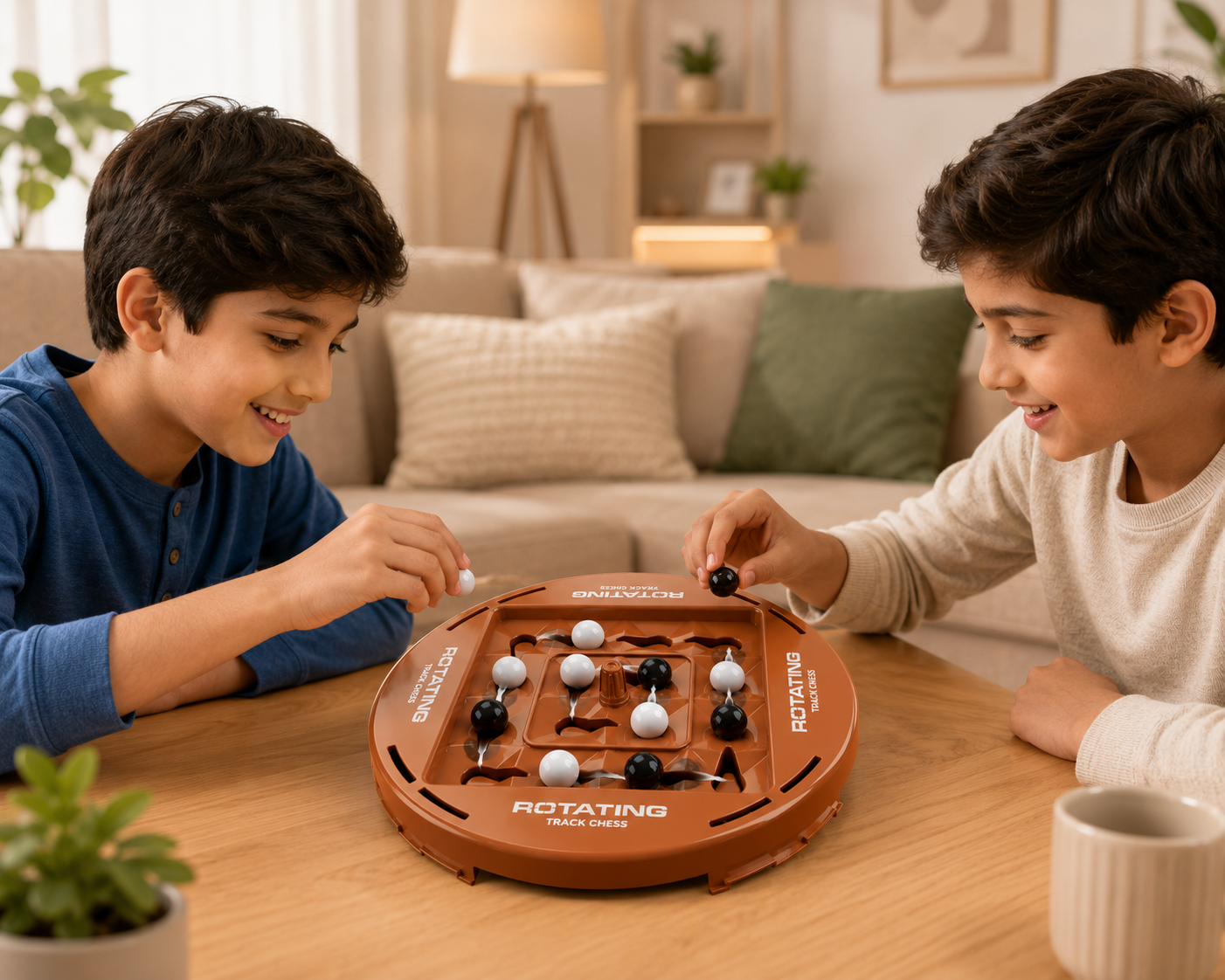 Rotating Track Chess Board