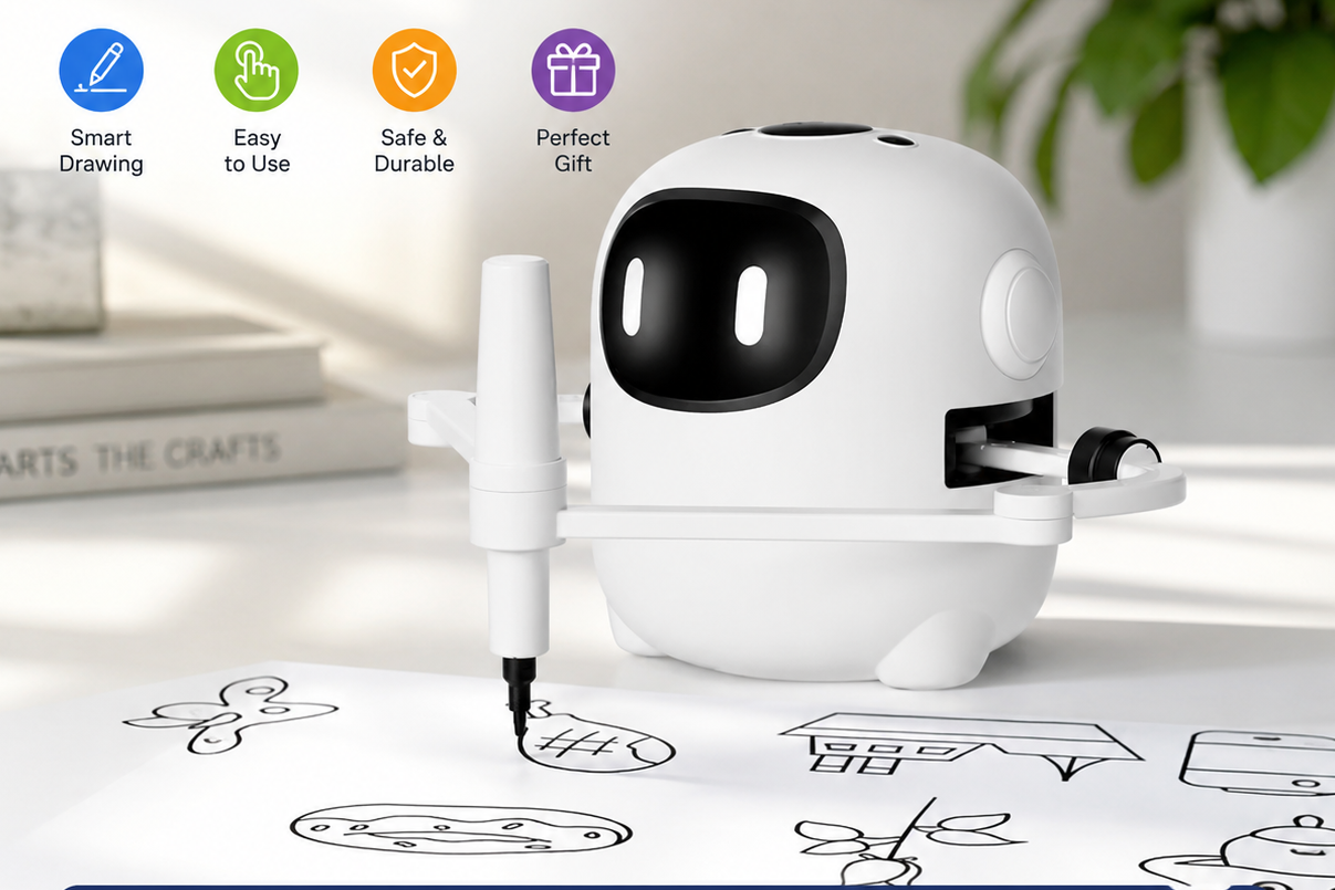 Automatic Drawing Robot with Creative Learning