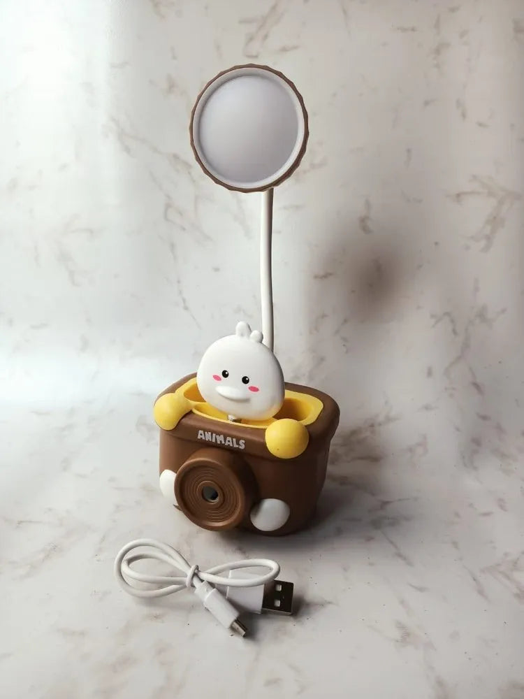 3-in-1 USB LED Lamp with Holder & Sharpener
