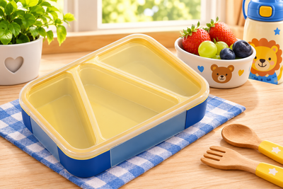 Chic 3-Compartment Bento Lunch Box